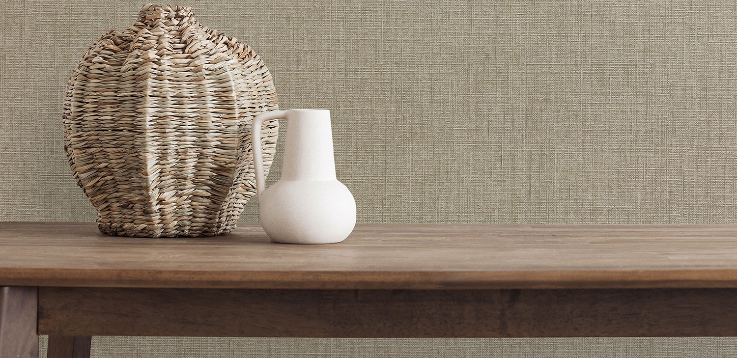 Danish Linen Wallcovering from LEVEY Commercial and Architectural Finishes